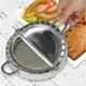 thumbnail image 3 of Large Empanada Maker, 6 Inch Stainless Steel Empanada Press, Pastry Tools, Pocket Pie, 3 of 4