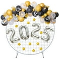 thumbnail image 2 of Balloon garland arch kit 2 set balloons for Birthday 2025 new year eve graduation retirement Party Decorations, 2 of 5