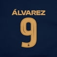 thumbnail image 6 of Icon Sports Official Argentine Football Association Julián Alvarez Pullover Hoodie - Unisex Adult - AFA117PH Navy L, 6 of 7
