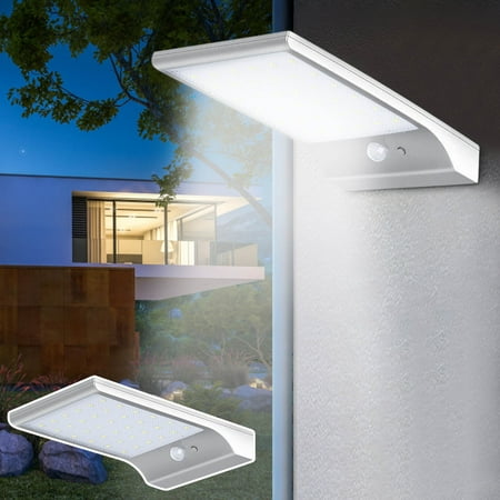 

Solar Wall Lamp 36 LED Wall Lamp Outdoor Courtyard Garage Lighting Wall Lamp