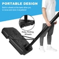 thumbnail image 7 of Euroco Portable Basketball Hoop Height Adjustable 6.6ft - 10ft, Basketball System with 44 inch Backboard and Wheels for Outdoor Indoor Basketball Goal Game Play Set, 7 of 7