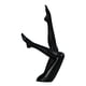 thumbnail image 1 of Escultura de piernas femeninas, centro de mesa, adorno de escritorio, figura decorativa para oficina Negro, 1 of 9