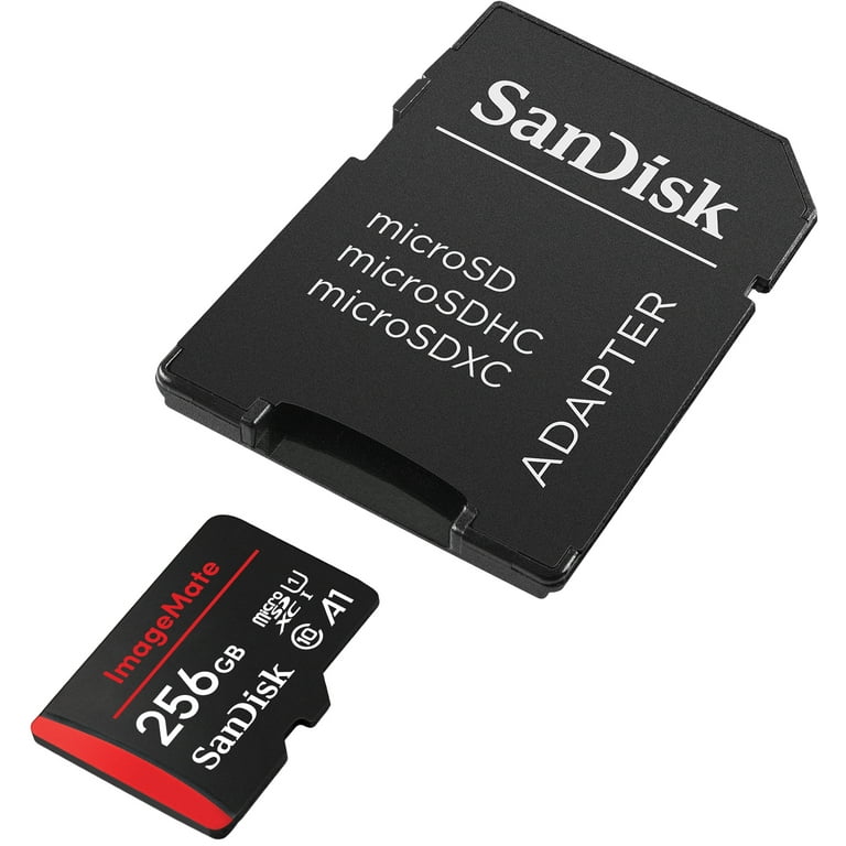 SanDisk ImageMate 256GB microSDXC UHS-I Memory Card - Up to SanDisk ImageMate 256GB microSDXC UHS-I Memory Card - Up to