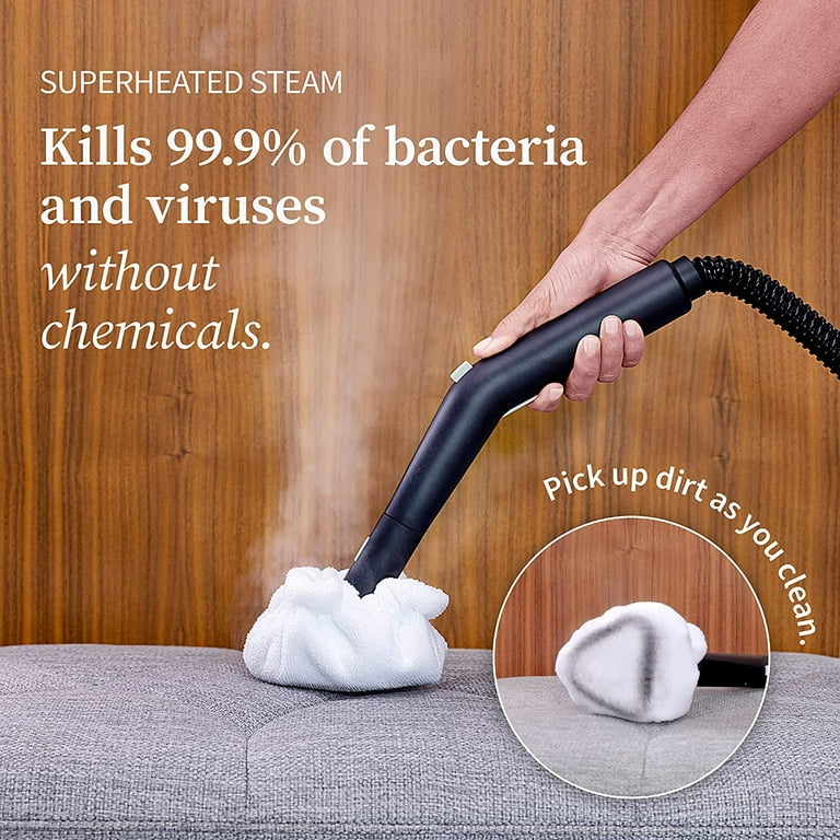 Dupray Neat Steam Cleaner Powerful Multipurpose Portable Heavy Duty Steamer for Floors Cars Tiles Grout Cleaning. Chemical Free Disinfection for