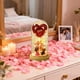 thumbnail image 5 of Luz de noche decorativa con forma de corazón para San Valentín | Lámpara de mesa LED multicolor | Rosa, morado y azul | Regalo romántico para festivales para mujer | Decoración para dormitorio, bar,, 5 of 6
