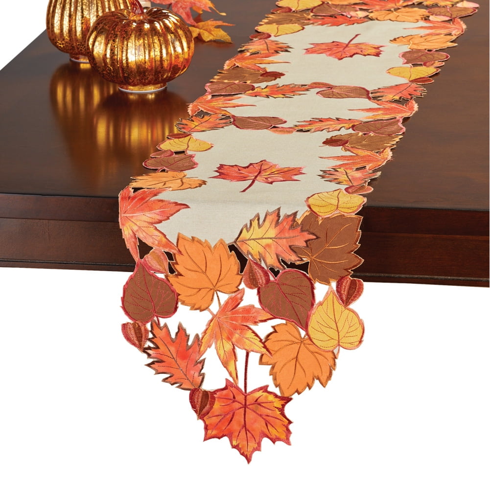 Table Linens Home & Living Fall Table Runner Kitchen & Dining etna.com.pe