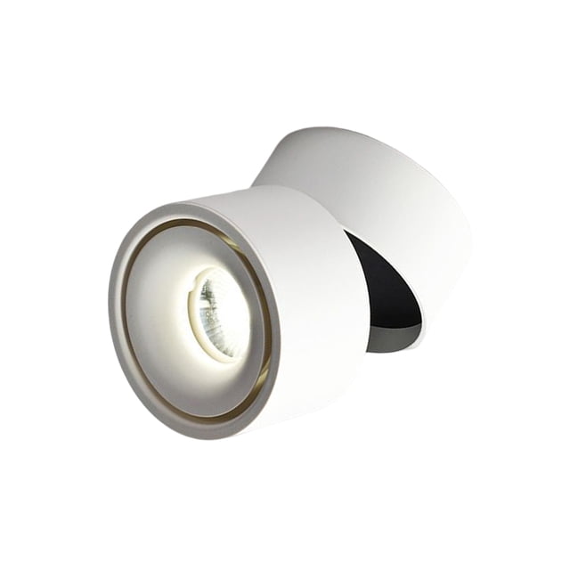 Toystoory Accesorio de foco de techo LED, dispositivo de luz descendente de estilo Simple, para interiores y exteriores, tiendas para el hogar, equipo de Iluminación y accesorios Blanco Toystoory HA066358-02