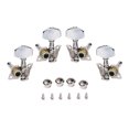 thumbnail image 3 of OULII 4Pcs Ukulele Tuning Pegs Keys Nickel Metal with Plastic Round Button for Ukulele, 3 of 8