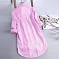 thumbnail image 4 of Casual Outfits for Women Blouses & Tunics 3/4 Sleeve V Neck Tunic Long Shirt Casual For Leggings Shirt Blouse Tops Womens Fashion Clothing, 4 of 4