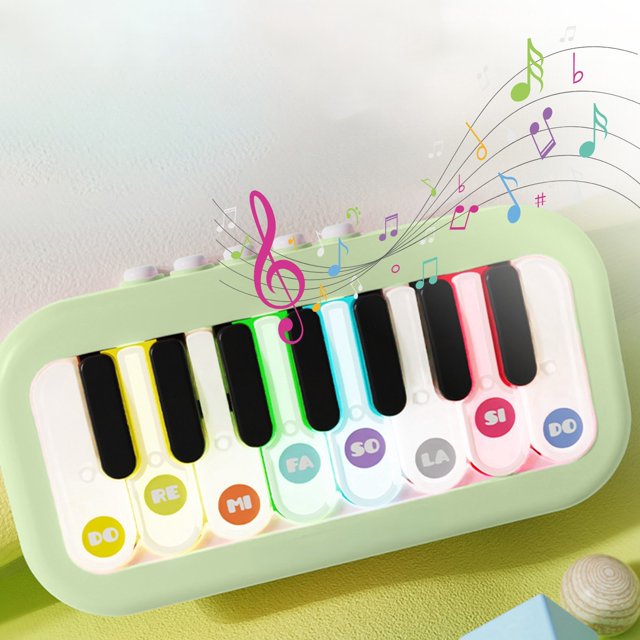 Juguete para Niños Botón Colorido XWSHYW Piano de Bolsillo Multifuncional para Niños