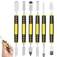 thumbnail image 2 of Metal Crowbar 6-Piece Set, Professional Repair Tool Kit for Phone, Double-Edged Opening Pry Tool Strong Practicability, 2 of 8