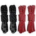 thumbnail image 1 of 4pcs Reflective Guyline, Tent Cord Nylon Paracord Rope with Guyline Adjuster for Camping Tent, Outdoor Packaging, 1 of 5