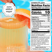 Moment Adaptogen Drink Lemon Grapefruit Sparkling Soda, 11.5 Oz, 12 Pack Cans