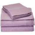 thumbnail image 1 of Intelligent Design ID20-706 Ensemble de Draps en Jersey Mélange Coton Grand Violet, Grand, 1 of 4