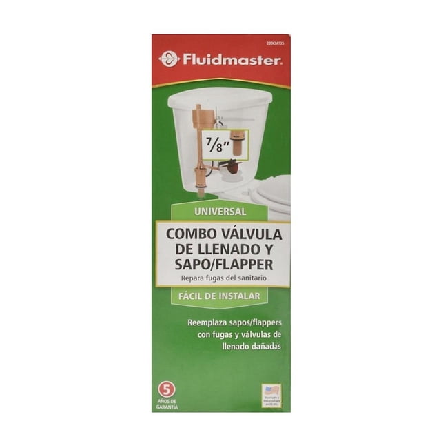 Válvula De Llenado Fluidmaster Para Sanitario Plástico 7/8"