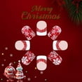 thumbnail image 4 of Snowflake Artificial Nails French Tip False Nails Christmas Press On Nails Full Cover Stick on Nails for Woman, 4 of 4