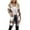 Khaki, variant on Big And Tall Casual Jacket Fall Winter Camo Women Clothing Long Coat Plus Size Sweater Knitted Cardigan for Women