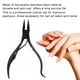 thumbnail image 1 of Kit de herramientas para el cuidado de la pedicura para manicura, removedor del cortador de piel muerta de la cortadora de cutícula con limpiador de u?as con cuchara y estuche de regalo (Scissors) Ecomeon no, 1 of 6