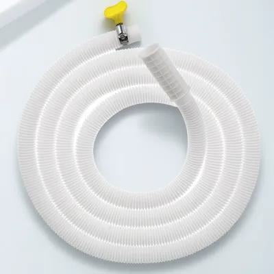 HONMEET Universal Drain Hose with Easy-to-Install Clamp for Air Conditioners and Semi-Automatic Washing Machines