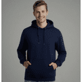 thumbnail image 6 of Hooded Fleece Pullover Soft Drawstring Sweatshirt for Men, Winter Warm Loungewear with Pockets, 6 of 6