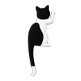 thumbnail image 1 of Justharion Aimants Queue de Chat Courbés Durables et Résistants Accessoires de Réfrigérateur Durables et Fiables Noir et Blanc, 1 of 6