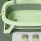 thumbnail image 2 of Bañera para niños Bañera para bebés Líneas antideslizantes grandes Plástico ecológico Bañera plegable para niños pequeños que ahorra espacio Verde aguacate ANGGREK Otros, 2 of 5