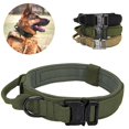 thumbnail image 1 of Military Tactical Dog Collar Durable Nylon Pet Training Collars Necklace, 1 of 4