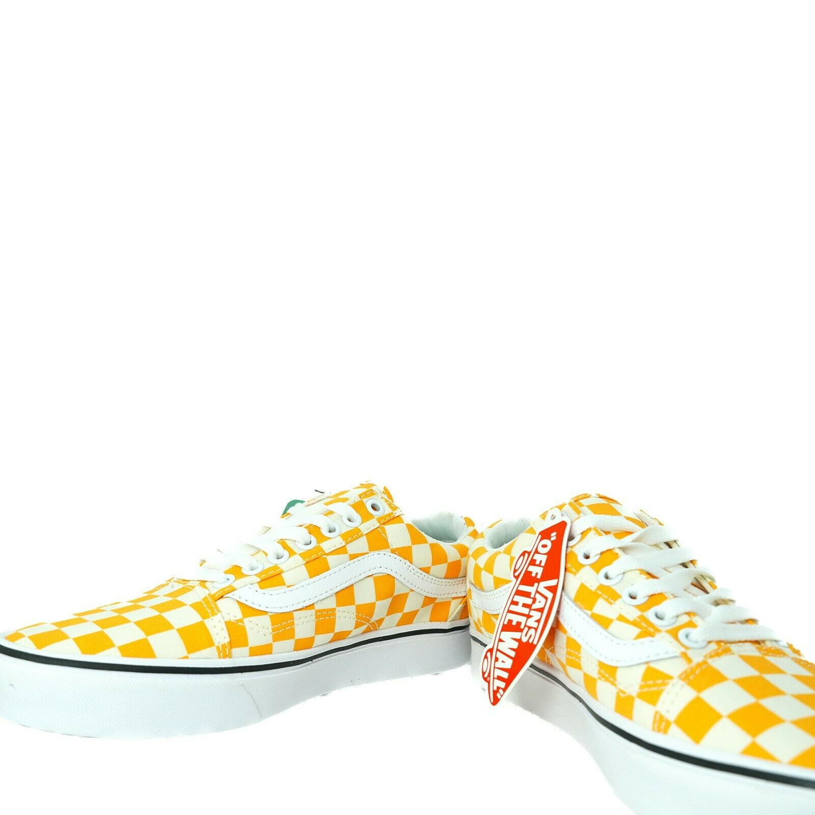★van★ VANS ComfyCush Old Skool Checker Unisex Sneaker, Zinnia/True