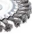 thumbnail image 3 of koolsoo 125mm Twist Knot Wire Wheel Brush for Angle Grinders Rust Paint Removal Tool, 3 of 7