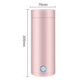 thumbnail image 4 of Electric Kettle,electric Kettle electric Kettle,400ml Tea Kettle,Small Portable Hot warmer Kettle,water boiler kettle electric Pink Baoblaze Hervidor eléctrico, 4 of 7