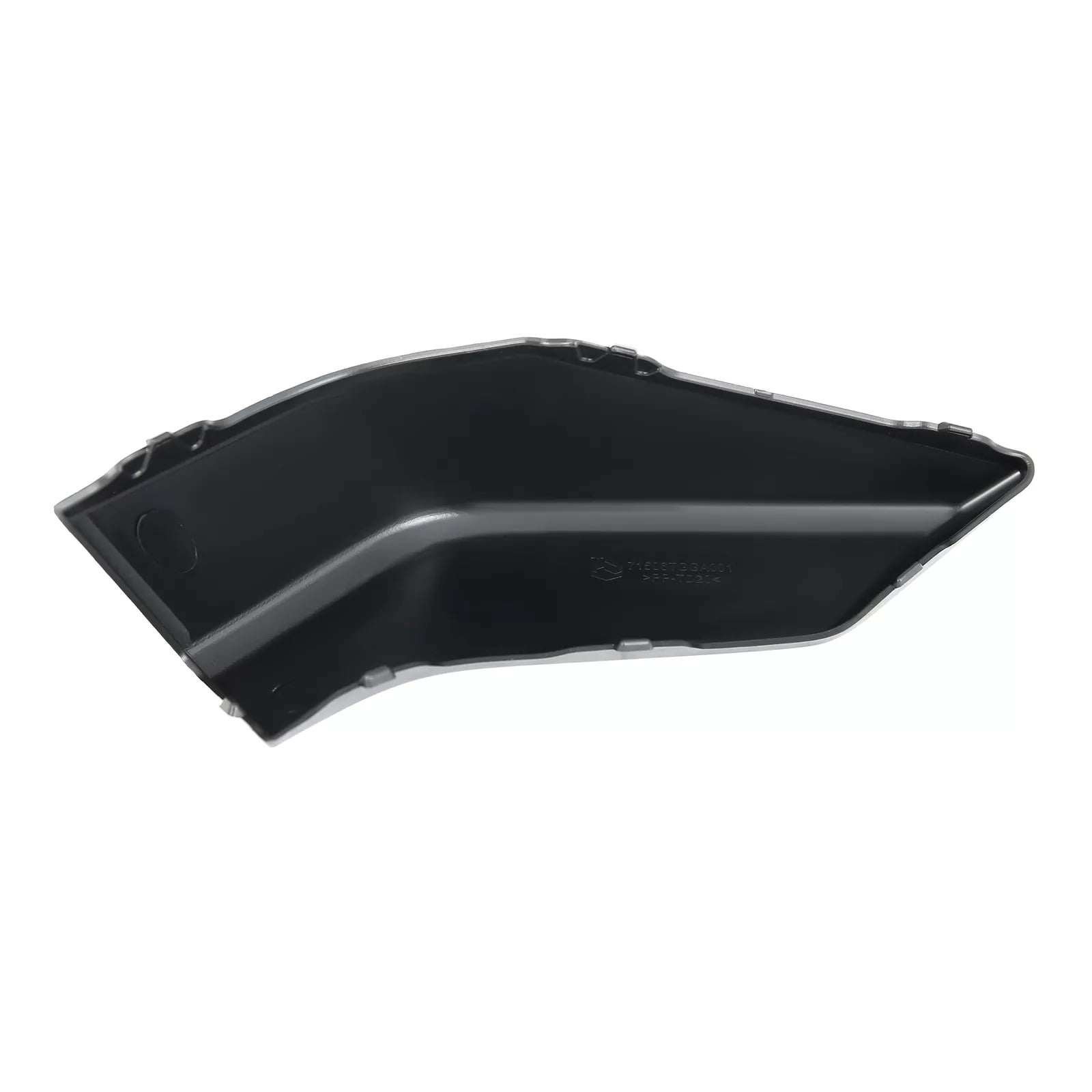 2-Piece Black Tow Hook Eye Cover Set – Front Bumper Replacement For Toyota Prius 2010-2011