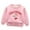 Pink, variant on Hiijoy Toddler Girls Sweatshirt Cute Thicken Warm Pullover Top Kids Winter Clothes