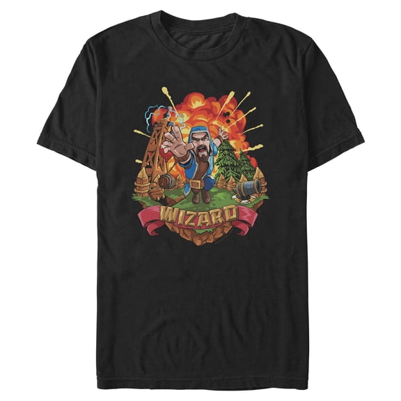 Mens Clash of Clans The Wizard T Shirt
