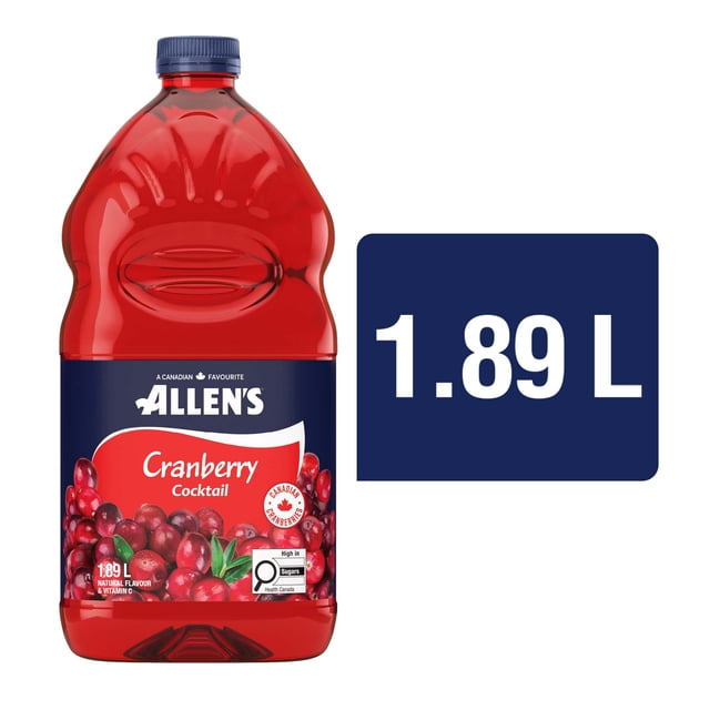 Allen's Cranberry Cocktail 1.89 L