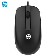 HP MOFYUO USB Optical Wired Mouse, Black Without Retail Packaging