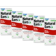 5 Pack - TRP Natural Ears Ring Relief for Tinnitus Symptoms, Fast Dissolving Tablets, 70 count
