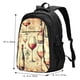 thumbnail image 5 of Balery Wine Mochila con carga USB para hombre y mujer - Mochila impermeable y antirrobo para laptop con puerto USB para viajes, trabajo, 5 of 7