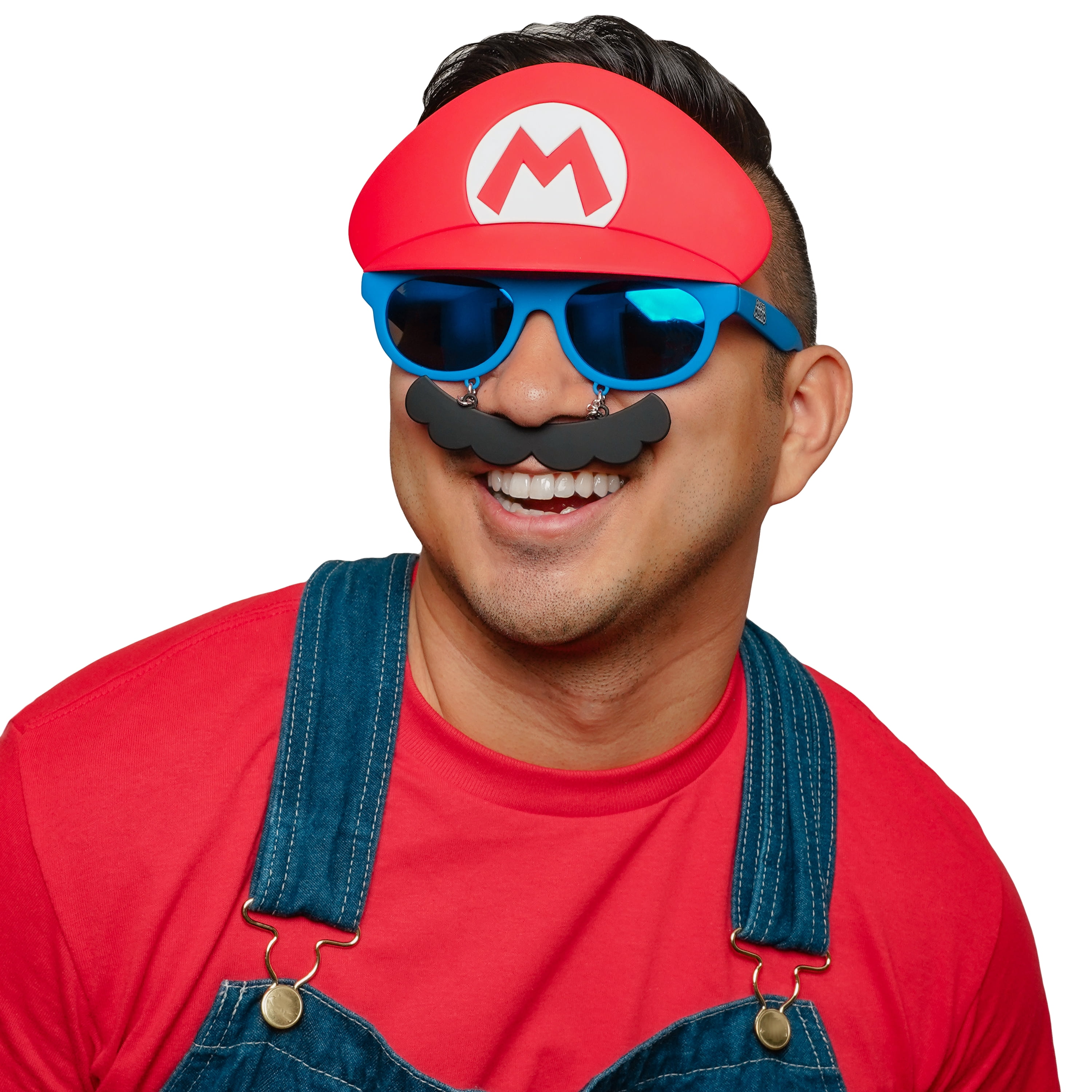 Nintendo Mario Mustache Costume Sunglasses by Sun-Staches