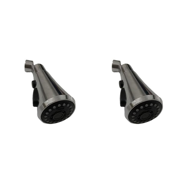 Bearachild Grifo de rotación de 360 grados, accesorio de burbujeador, cabezal de ducha, boquillas difusoras de grifo de agua, ahorro de Negro 2piezas