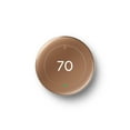 thumbnail image 2 of Google Nest Learning Thermostat (4th Gen) with Nest Temperature Sensor (2nd Gen) - Energy-Saving Smart Thermostat with Smart Schedule - Monitors Heating and Cooling System - Polished Gold, 2 of 8