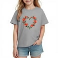 thumbnail image 2 of hengsof T-shirt Imprimé à Manches Courtes pour Enfants, 2 of 3