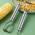 thumbnail image 6 of Luckky Corn Peeler for Corn on the Cob,Corn Stripper, Magic Corn Cutter Peeler Tool Corn Thresher from the Cob Corn on the Cob Remover in Seconds, Kitchen Gadget (1PCS), 6 of 9