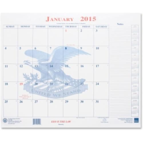 ink blotter calendar