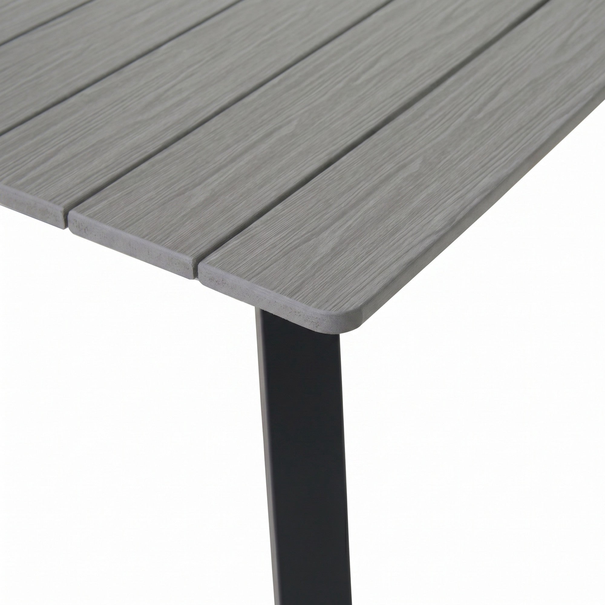 Sailvan Outdoor Dining Table Collection with Umbrella Hole, All-Weather Foldable & Square Options