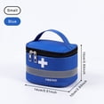 thumbnail image 3 of Bolsa de botiquín de primeros auxilios, bolsas de medicina con mango ligero, ahorro de espacio, tela Oxford, caja médica, cocina, deporte, Almacenamiento y organización del hogar Azul Pequeño Toystoory HA077081-02, 3 of 6