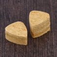thumbnail image 2 of Shisuyan 10pcs Felt Picks for Ukulele Mudder Picks Plectrums for Ukulele(Orange), 2 of 9