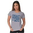 thumbnail image 3 of US Air Force USAF Wife Spouse Women's Plus Size Shirt Brisco Brands 2X, 3 of 5