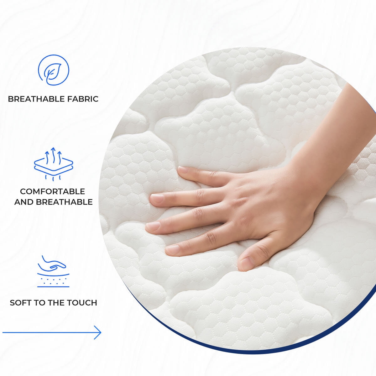 14" King Size Mattresses, Gel Memory Foam Hybrid Mattress in a Box with Independent Spring, Soft and Comfortable, Pressure Relief, CertiPUR-US Certified, Medium