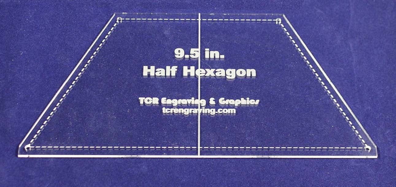 Dritz Quilting Paper Piecing Hexagon 2 50/PKG