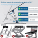 thumbnail image 4 of Base Soporte Para Portátil Ajustable Con Enfriador Gamer Xtellar gris, 4 of 4